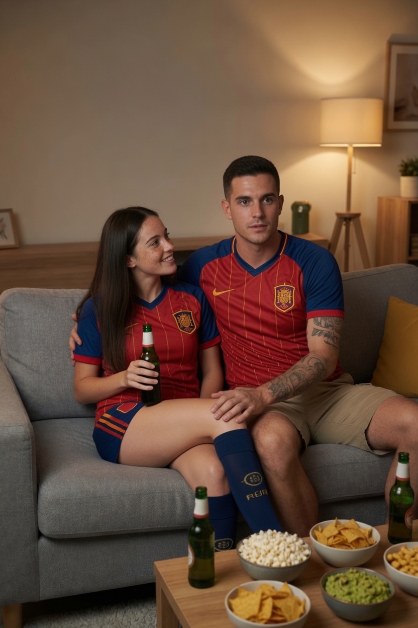 El partido — imagen erótica con IA 6