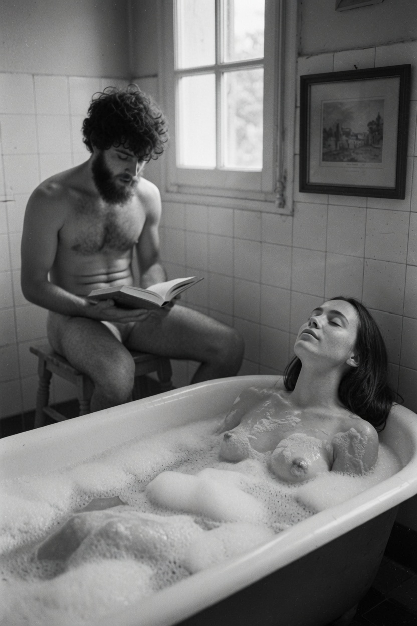 El placer de leer — imagen erótica con IA 21